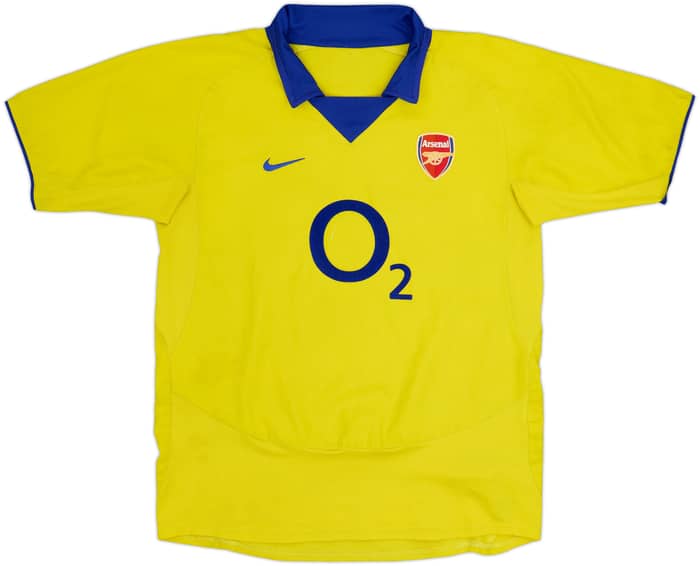 2003-05 Arsenal Away Shirt Henry #14 - 6/10 - (XL.Boys)