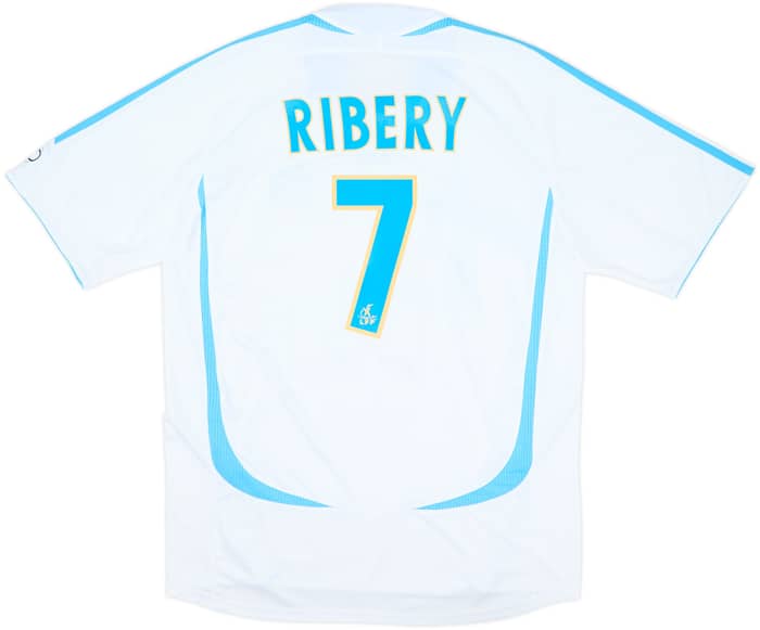 2006-07 Olympique Marseille Home Shirt Ribery #7 - 8/10 - (M)