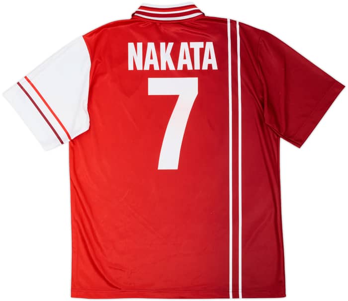 1998-99 Perugia Home Shirt Nakata #7 - 9/10 - (XL)