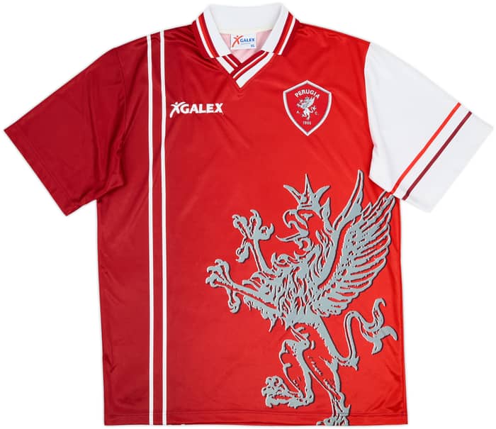 1998-99 Perugia Home Shirt Nakata #7 - 9/10 - (XL)