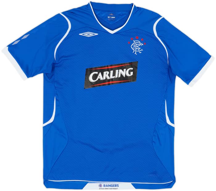 2008-09 Rangers Home Shirt Boyd #15 - 6/10 - (L)