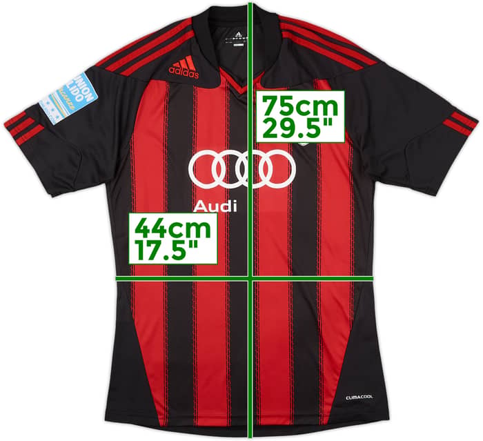 2010-11 Ingolstadt Home Shirt #14 - 8/10 - (S)