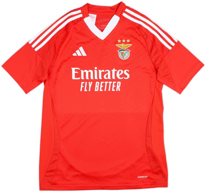 2024-25 Benfica Home Shirt - 10/10 - (XL.Boys)