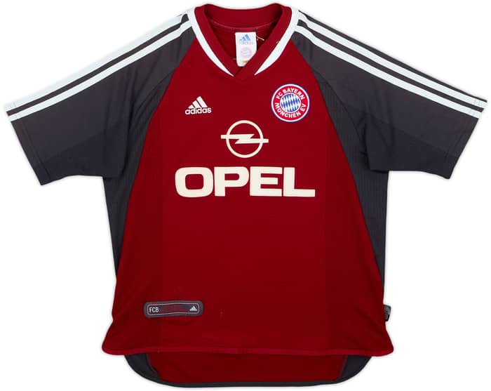 2001-02 Bayern Munich Home Shirt - 6/10 - (L.Boys)