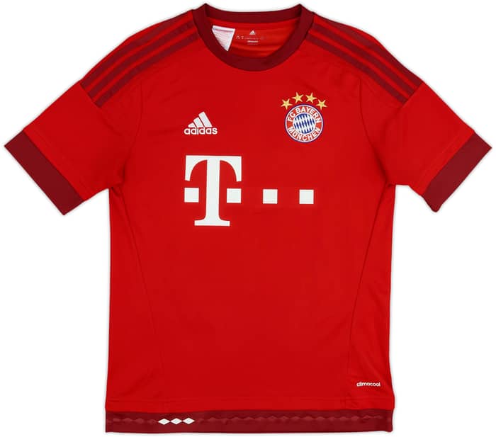 2015-16 Bayern Munich Home Shirt Muller #25 - 8/10 - (XL.Boys)