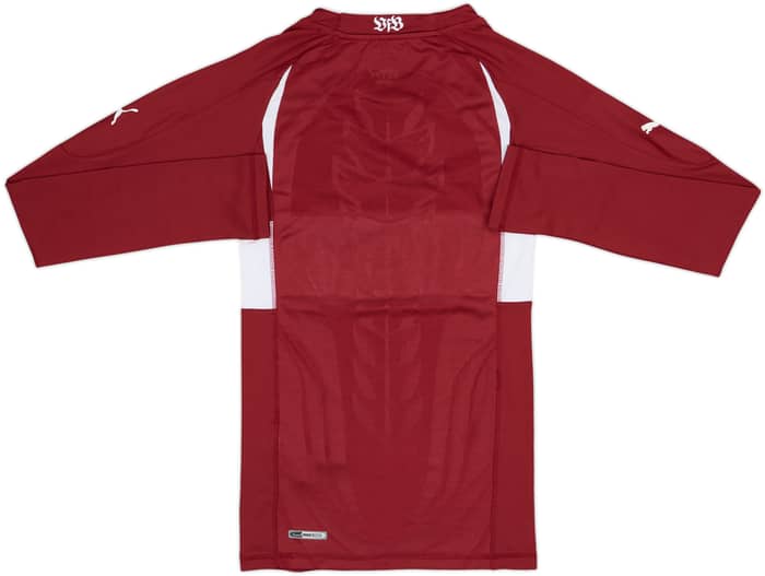 Camiseta de visitante de manga larga versión jugador del Stuttgart 2010-11 - 4/10 - (XS)