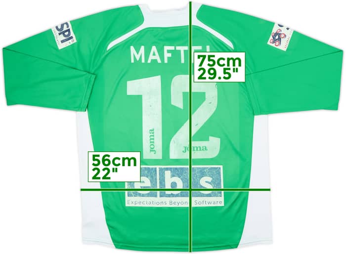2014-15 Cluj Match Issue Third L/S Shirt Maftei #12