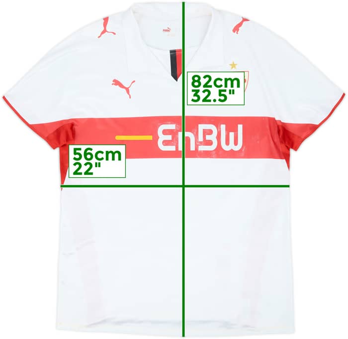Camiseta de local versión jugador del Stuttgart #11 2008-09 - 5/10 - (XL)