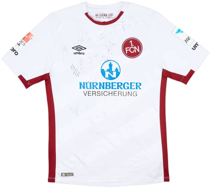 2016-17 Nurnberg Signed Away Shirt Sylvestr #11 - 5/10 - (S)