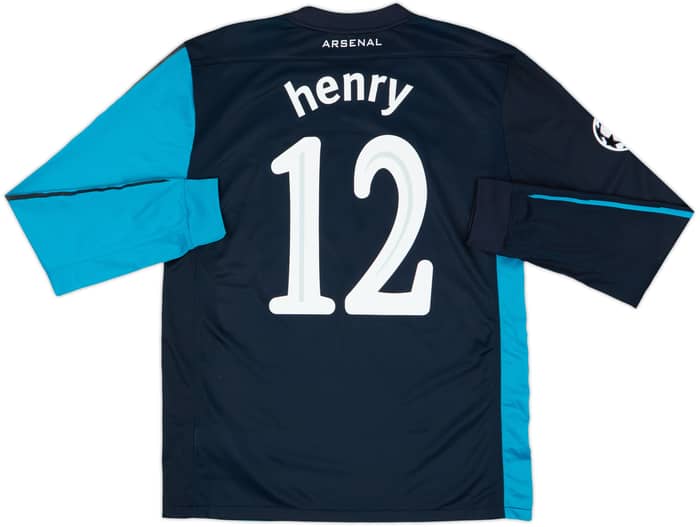 2011-12 Arsenal Away L/S Shirt Henry #12 - 6/10 - (M)