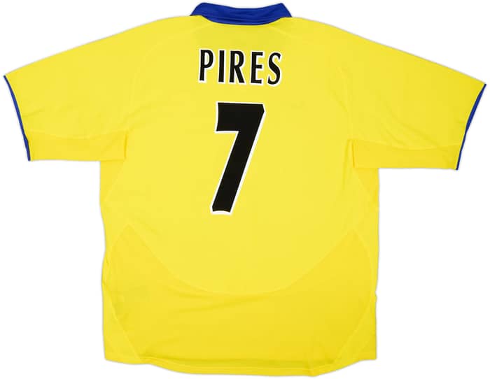 2003-05 Arsenal Away Shirt Pires #7 - 8/10 - (XL)