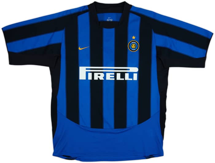 2003-04 Inter Milan Home Shirt Adriano #10 - 8/10 - (XL)