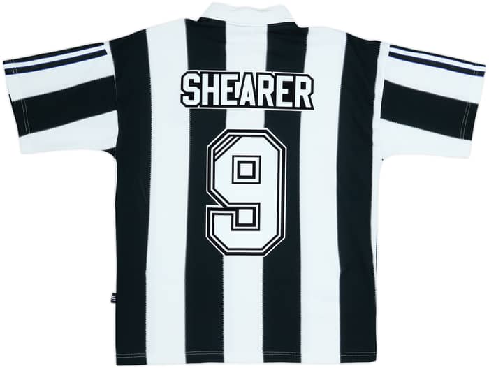 1995-97 Newcastle Home Shirt Shearer #9 - 10/10 - (S)