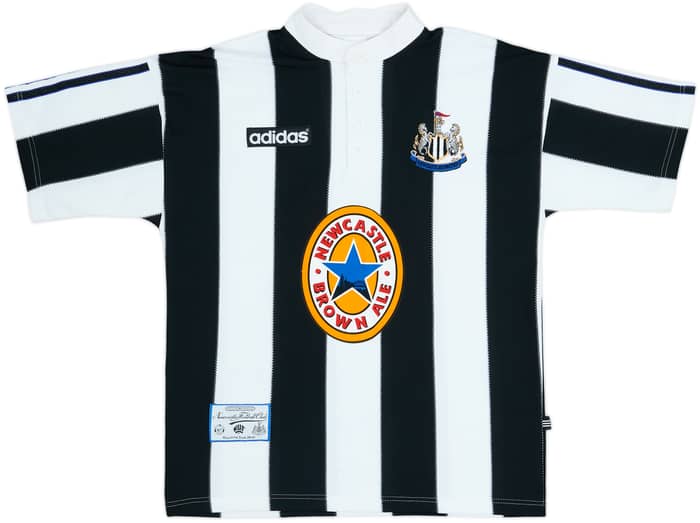 1995-97 Newcastle Home Shirt Shearer #9 - 10/10 - (S)