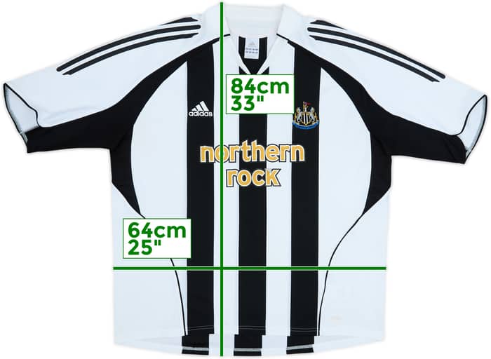2005-07 Newcastle Home Shirt - 5/10 - (XXL)