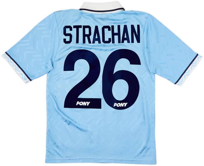 1994-96 Coventry Home Shirt Strachan #26 - 8/10 - (S)