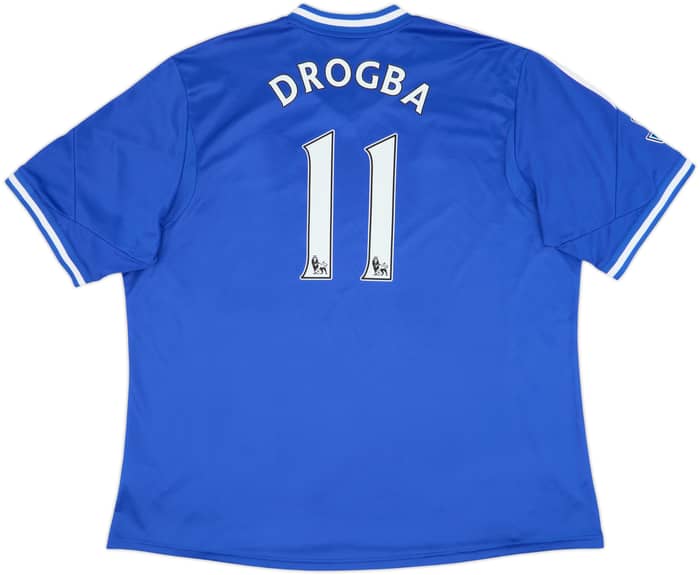 2013-14 Chelsea Home Shirt Drogba #11 - 9/10 - (3XL)