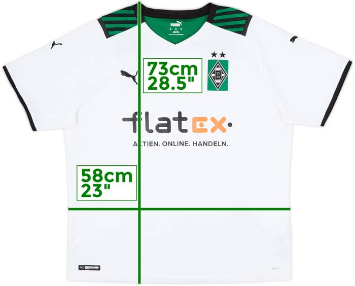 2021-22 Borussia Monchengladbach Home Shirt - 4/10 - (XL)