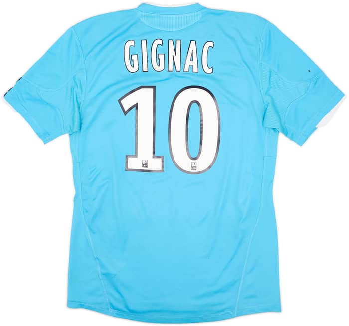 2010-11 Olympique Marseille Away Shirt Gignac #10 - 6/10 - (M)