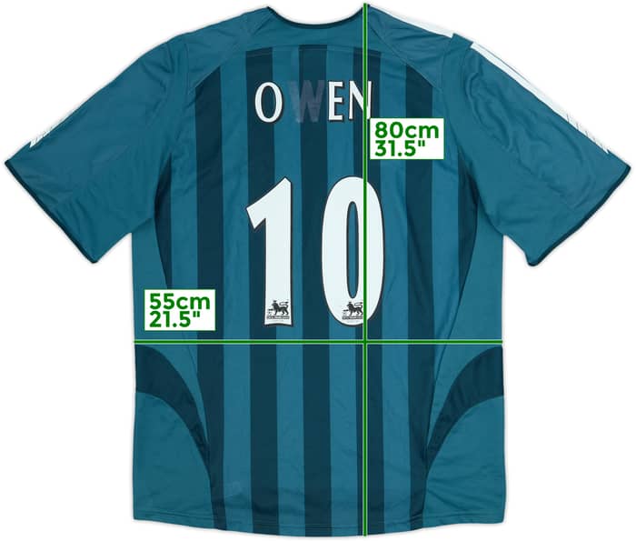 2005-06 Newcastle Away Shirt Owen #10 - 4/10 - (L)