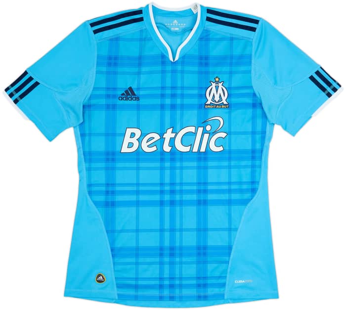 Camiseta de visitante del Olympique Marseille 2010-11 Valbuena #28 - 8/10 - (M)