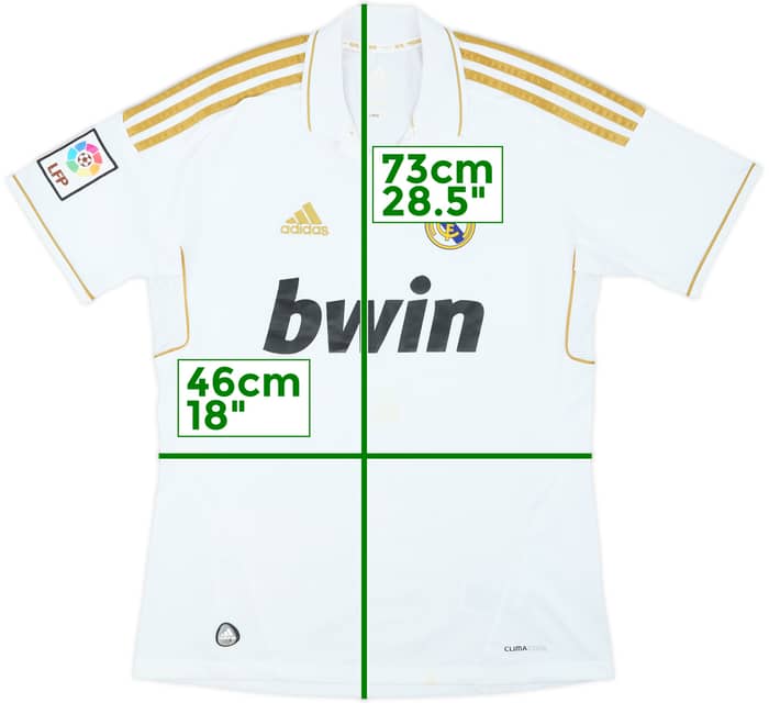 2011-12 Real Madrid Home Shirt - 4/10 - (XL.Boys)