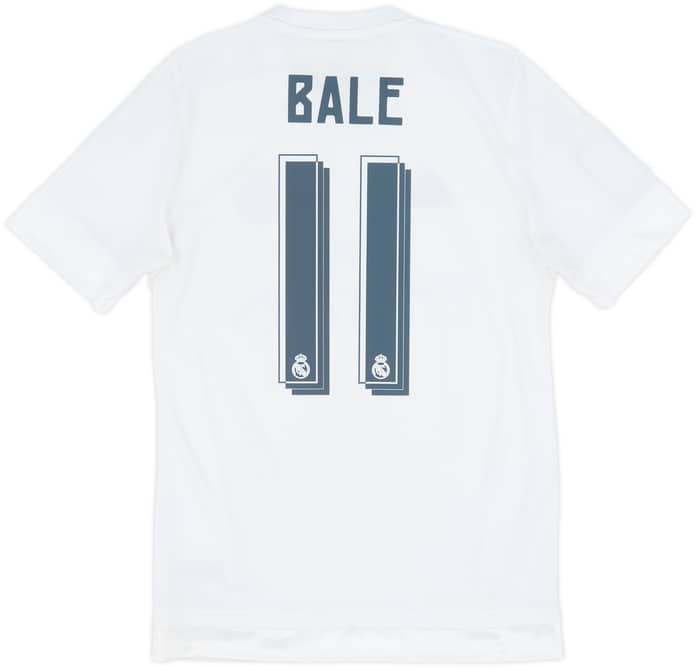 2015-16 Real Madrid Home Shirt Bale #11 - 8/10 - (S)