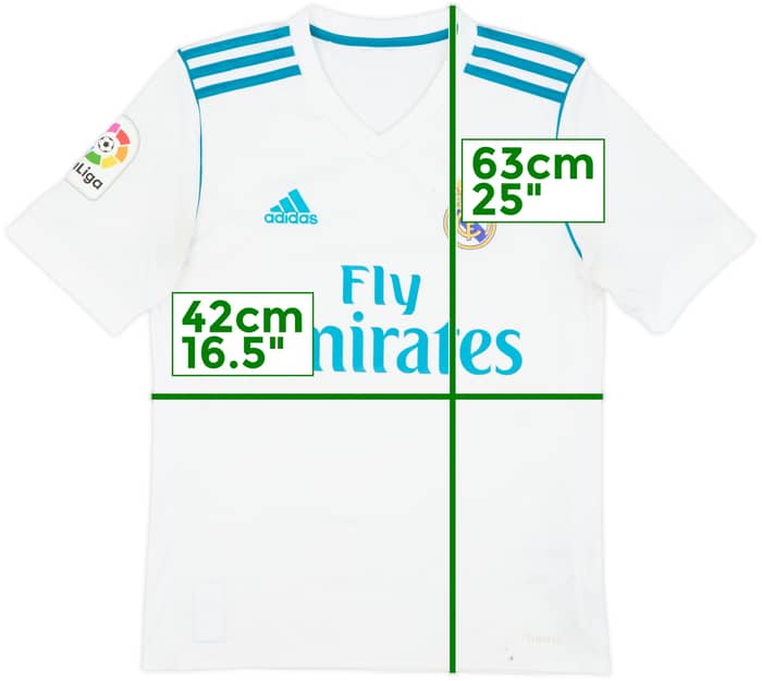 2017-18 Real Madrid Home Shirt - 5/10 - (XL.Boys)