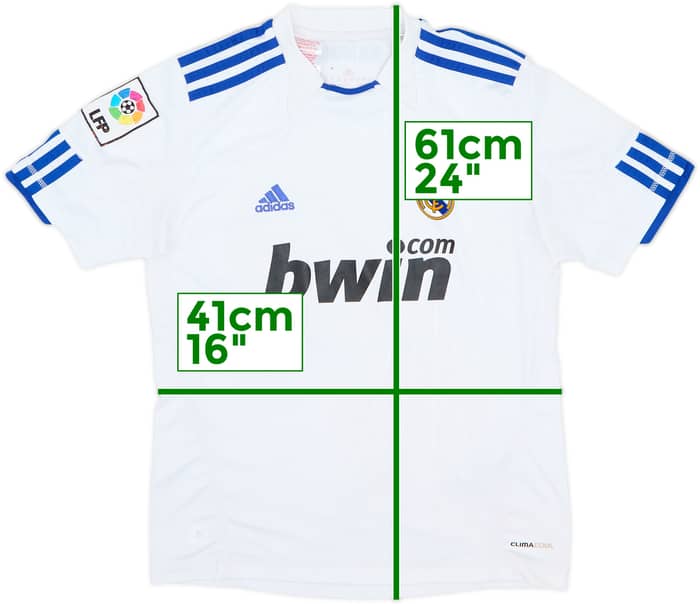 2010-11 Real Madrid Home Shirt - 5/10 - (M.Boys)