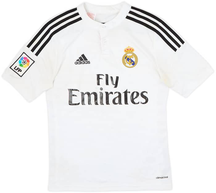 2014-15 Real Madrid Home Shirt - 5/10 - (L.Boys)