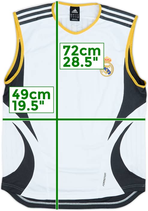 2006-07 Real Madrid Formotion Training Vest - 8/10 - (M/L)