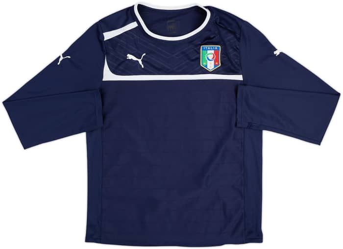 2012-13 Italy Puma Training L/S Shirt - 8/10 - (M)