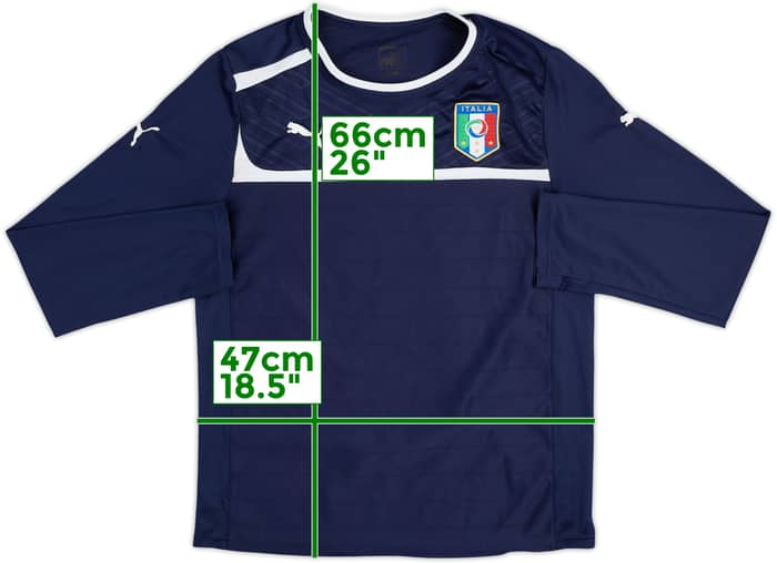 2012-13 Italy Puma Training L/S Shirt - 8/10 - (M)