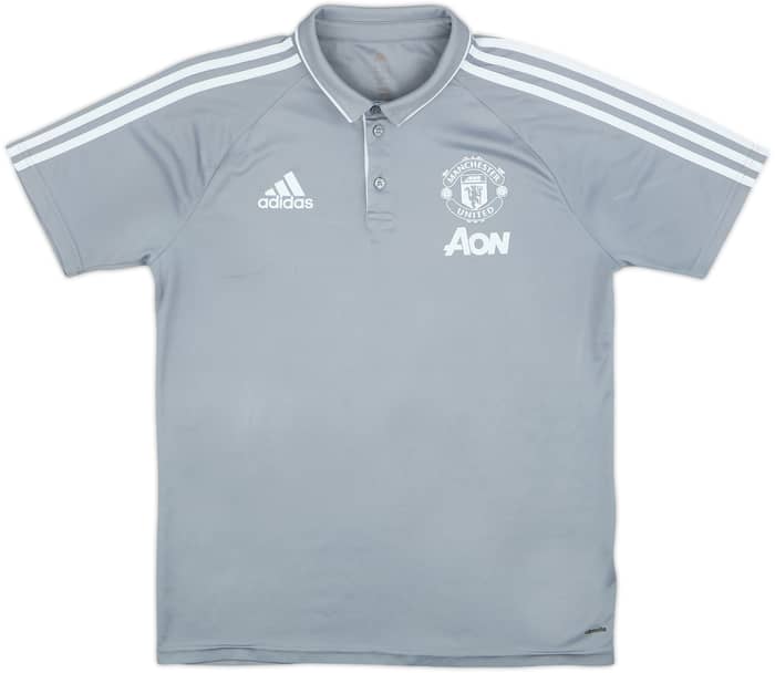 2016-17 Manchester United adidas Polo Shirt - 6/10 - (M)