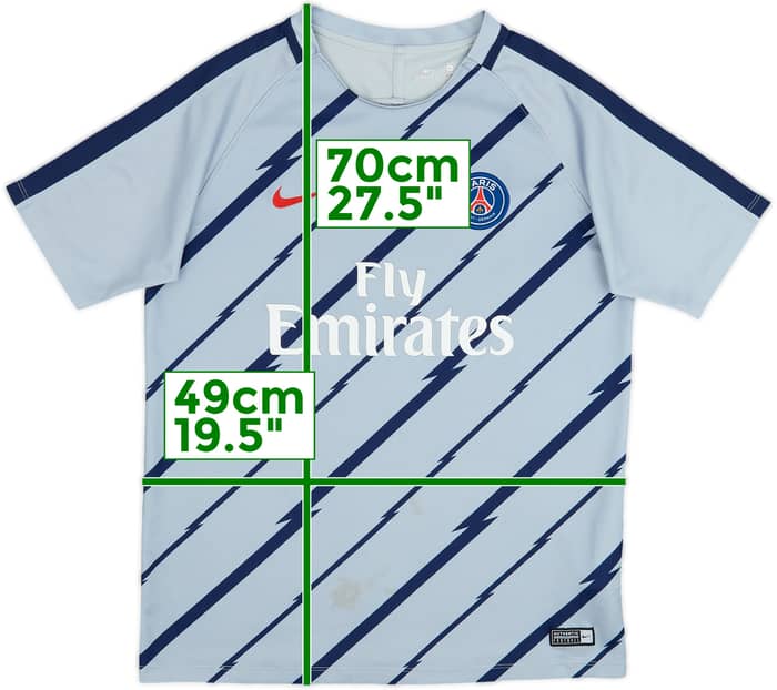 2017-18 Paris Saint-Germain Nike Training Shirt - 7/10 - (XL.Boys)