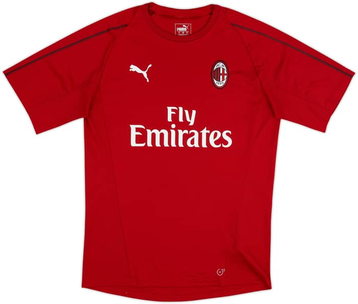 2018-19 AC Milan Puma Camiseta de entrenamiento - 9/10 - (L)