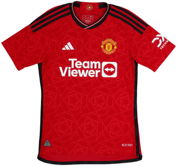 2023-24 Manchester United Authentic Home Shirt B.Fernandes #8 - 10/10 - (S)