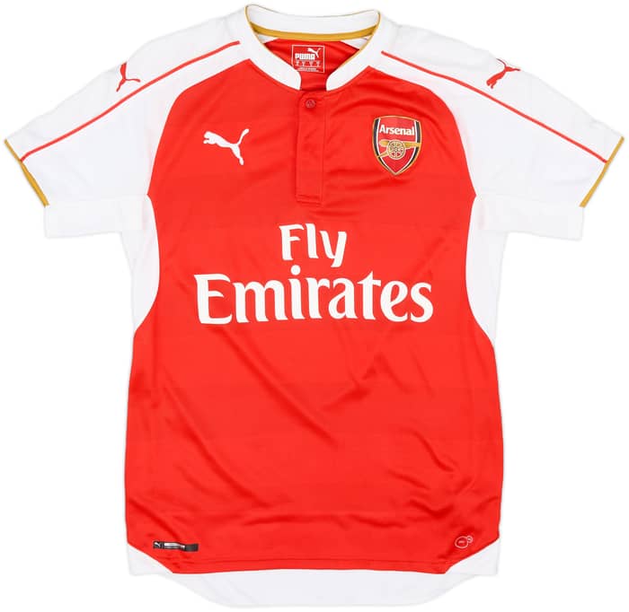 2015-16 Arsenal Home Shirt Arteta #8 - 9/10 - (S)