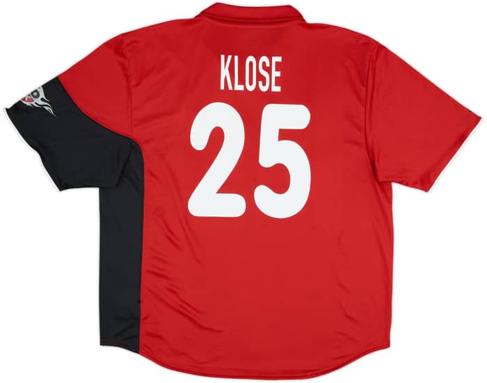 Camiseta de local del Kaiserslautern 2000-01 Klose #25 - 6/10 - (XXL)