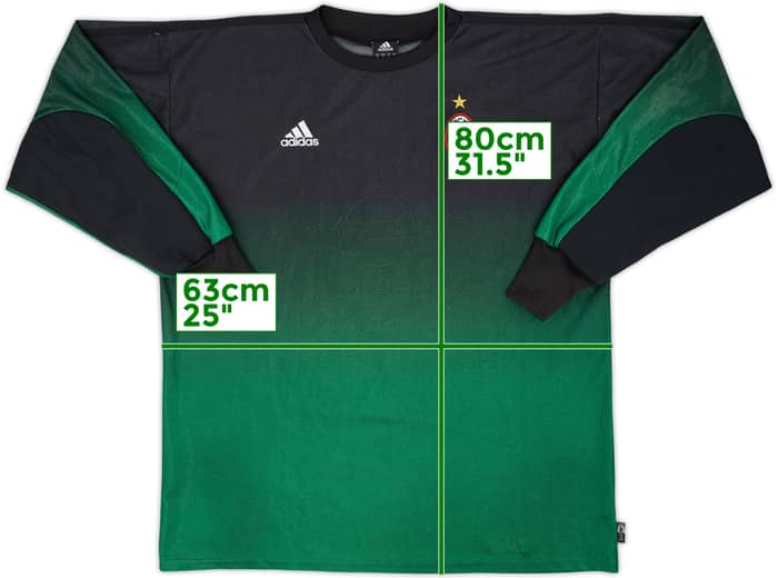 2003-04 AC Milan GK Shirt - 4/10 - (XL)