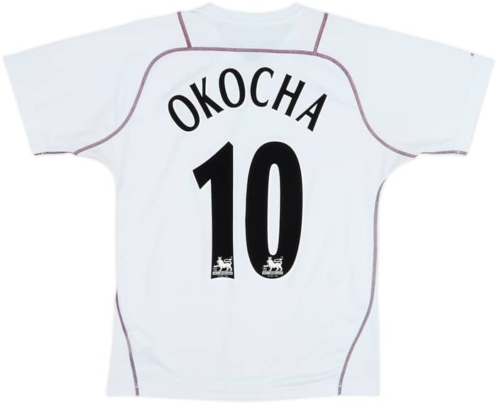 2003-05 Bolton Home Shirt Okocha #10 - 7/10 - (M)