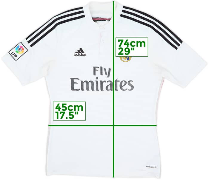 2014-15 Real Madrid Home Shirt - 5/10 - (M)