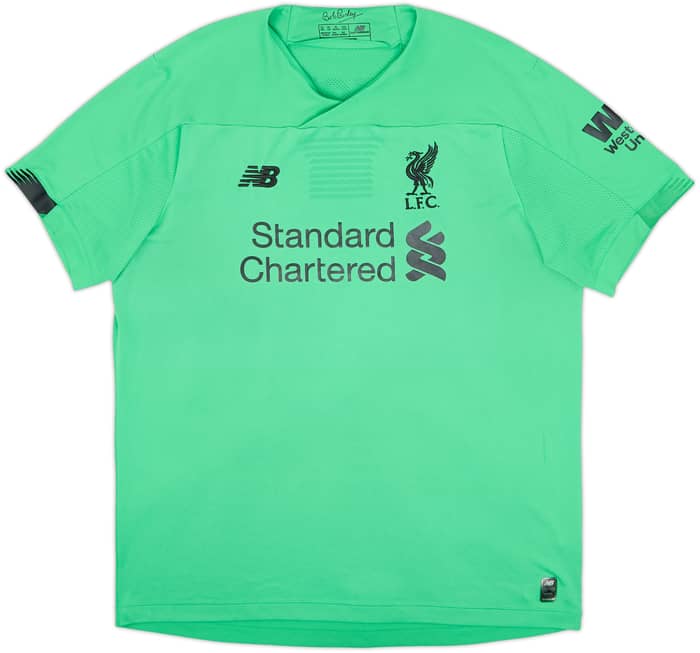 2019-20 Liverpool GK Shirt A.Becker #1 - 5/10 - (XL)