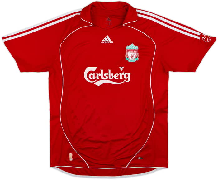 2006-08 Liverpool Home Shirt Alonso #14 - 6/10 - (L)