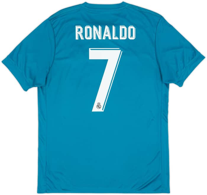 2017-18 Real Madrid Third Shirt Ronaldo #7 - 9/10 - (L)