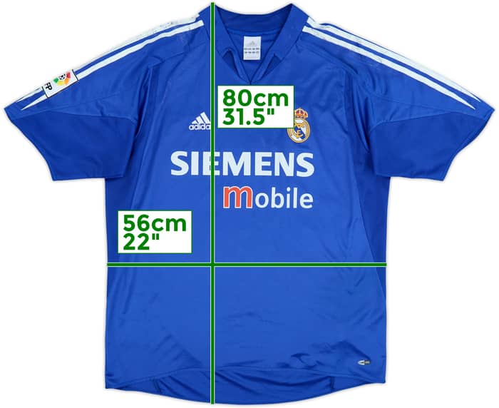 2004-05 Real Madrid Third Shirt - 5/10 - (L)