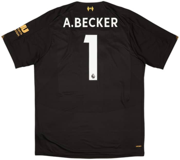 2019-20 Liverpool GK Shirt A.Becker #1 - 10/10 - (XXL)