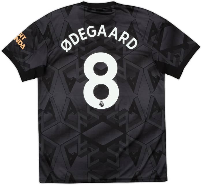 2022-23 Arsenal Away Shirt Odegaard #8 - 9/10 - (M)