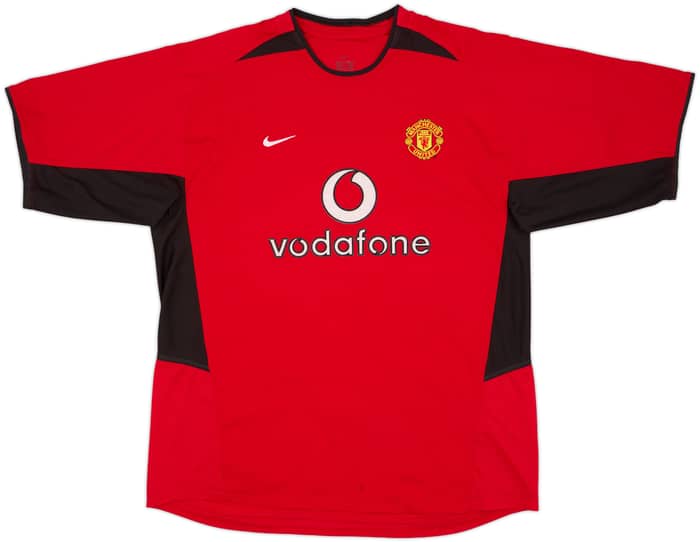2002-04 Manchester United Home Shirt Ronaldo #7 - 6/10 - (XL)