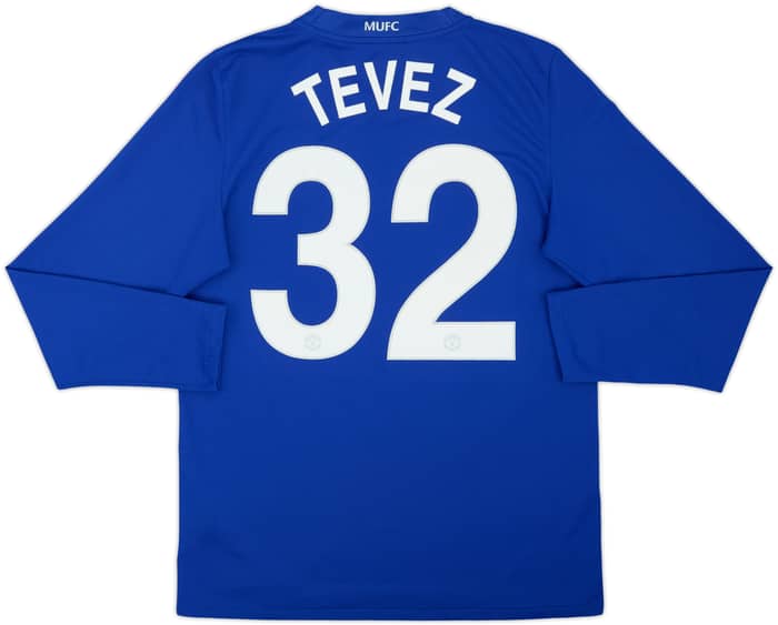 2008-09 Manchester United Third L/S Shirt Tevez #32 - 6/10 - (S)